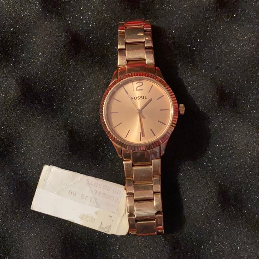 Fossil BQ3075 Women’s Watch ROSE GOLD
